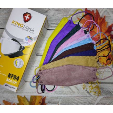 Masker KF94 KING MASK 4PLY Model Evo Premium Mask 1 Box ISI 20pcs