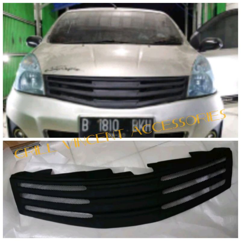 Grill Grand Livina HWS 2012 2013 Garis elegan