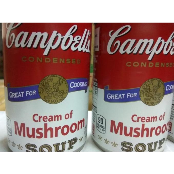 

[COD] CAMPBELLS CREAM OF MUSHROOM SOUP [COD]