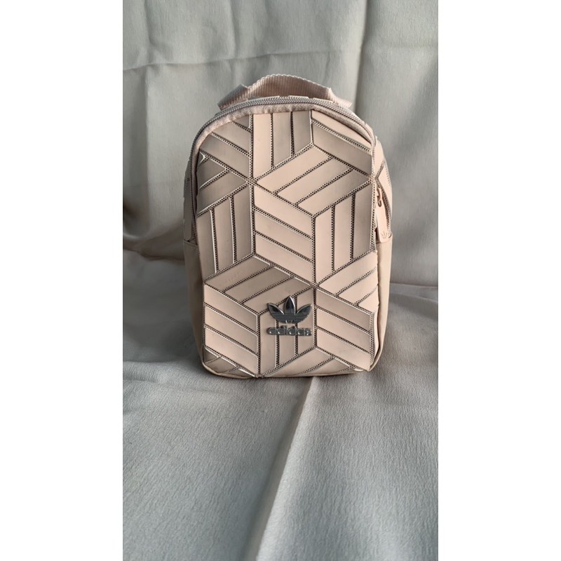 [ PRELOVED ] ADIDAS MINI BACKPACK 3D PINK