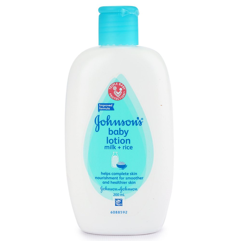 JOHNSON'S BABY LOTION MILK&amp;RICE 100ml dan 200ml