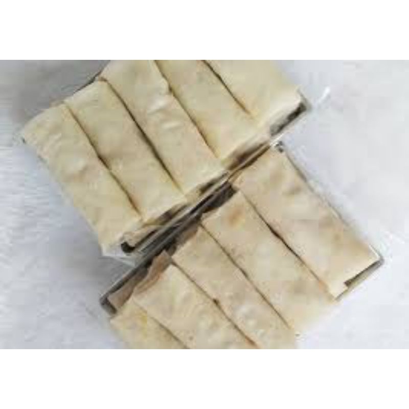 

lumpia sayur home Made Frozen food - lumpia daging ayam home Made Frozen food