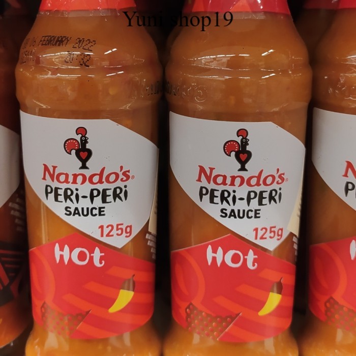 

nandos peri peri sauce hot 125g