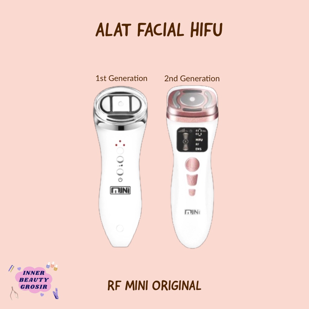 Alat facial HIFU RF mini original / mini hifu