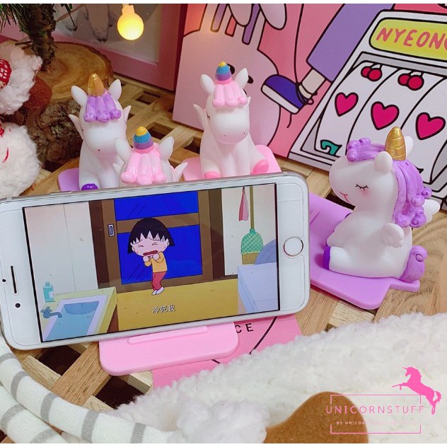 Holder Handphone Unicorn Penyangga HP Aksesoris