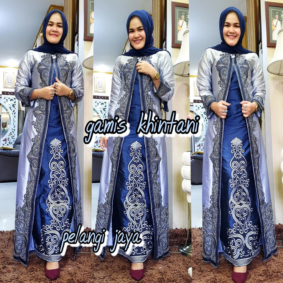 Gamis Khintani Bordiran Pelangi Jaya