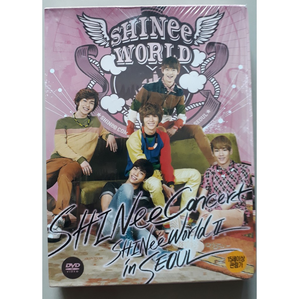 SHINee 2nd Concert Album: Shinee World II In Seoul (Preloved)