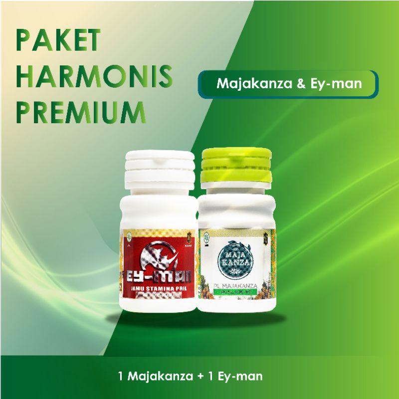 PAKET MAJAKANZA EYMAN / HERBAL PEJUANG GARIS DUA/ KELUARGA HARMONIS / MERAPATKAN ALAMI 100%