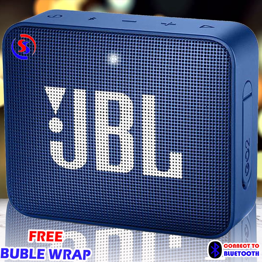 Portable Speaker Bluetooth Go 2 Megabass Slot Memory JBL Garansi Resmi