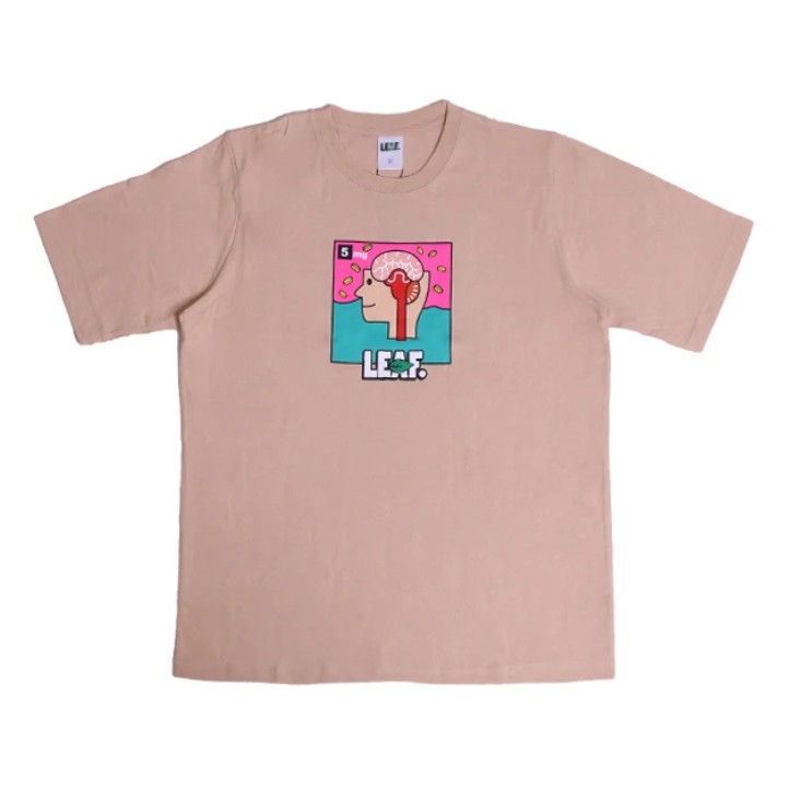 Leaf tees tshirt kaos pria dan wanita original lokal brand Jakcloth Store Bogor