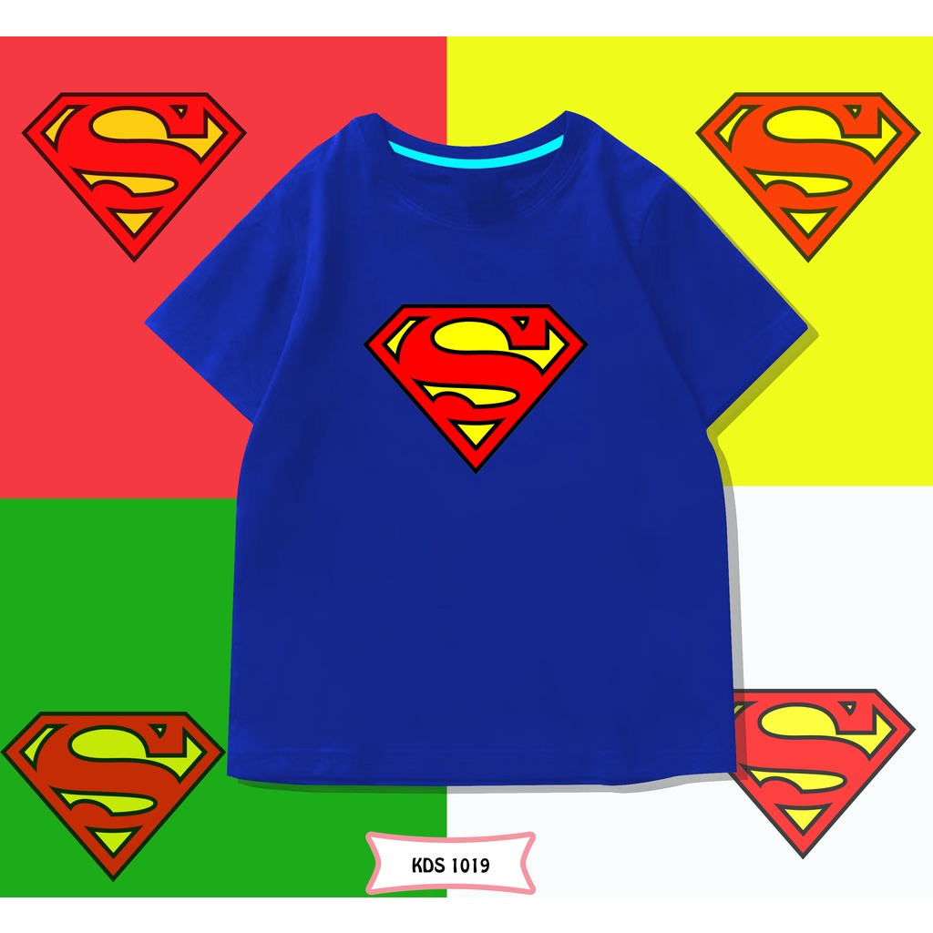 KAOS ANAK LAKI LAKI SUPERMAN/KAOS KATUN SUPERMAN ANAK ANAK