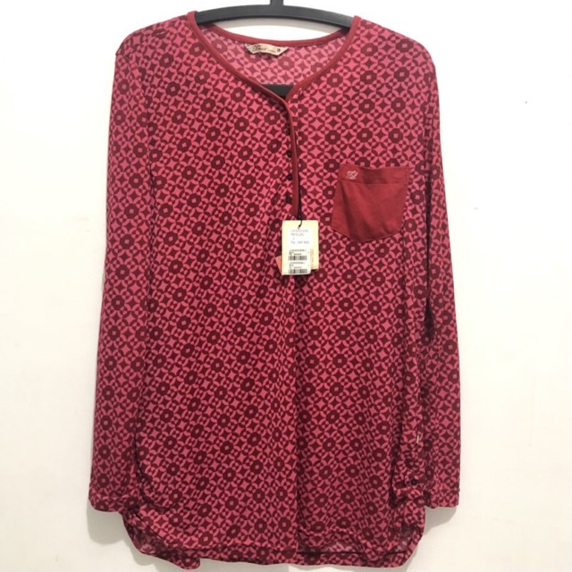 Kemeja Wanita Lengan Panjang Casual/Kerja / TRISET KEMEJA / SIZE M /Putih