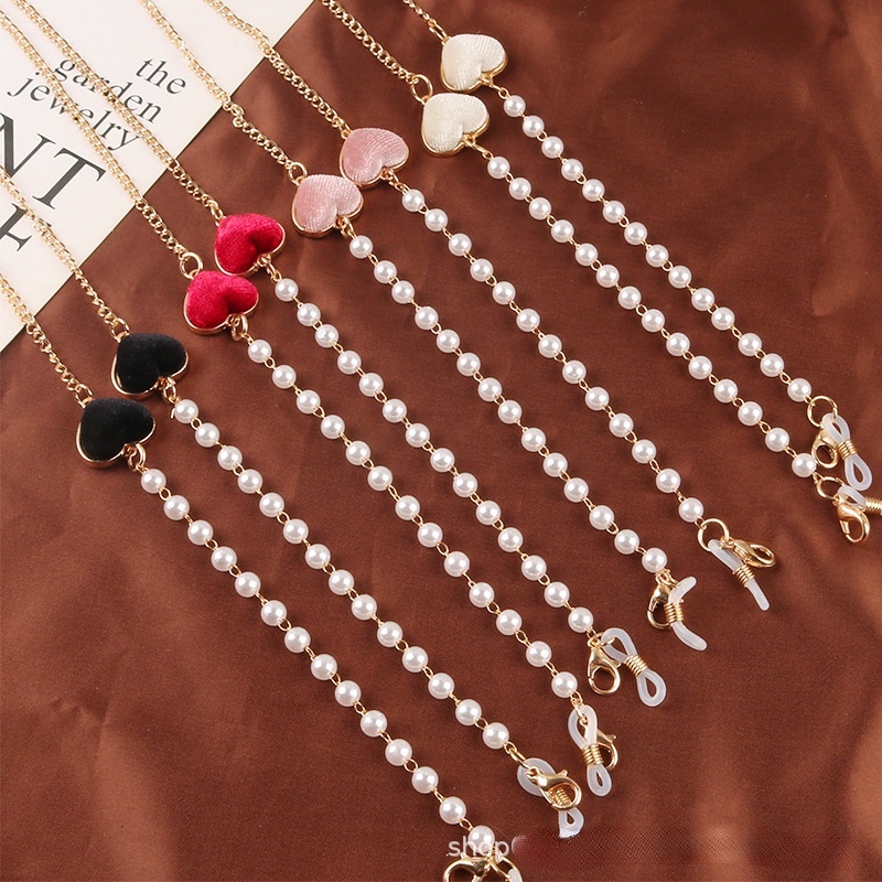 Tali Rantai Magnetik Holder Kacamata / Hijab / Masker Anti Hilang