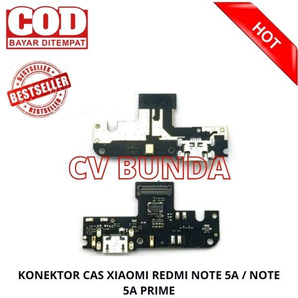PCB CONNECTOR/KONEKTOR USB CHARGER XIAOMI REDMI NOTE 5A