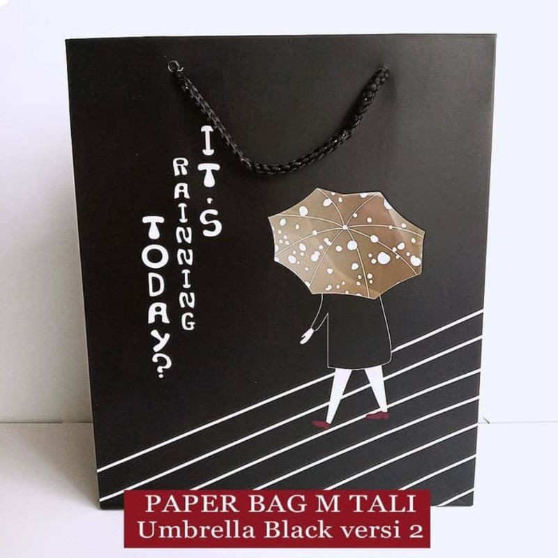 

Paper Bag Tali Motif / Tas Kertas Kado / Tas Ultah - M Flower