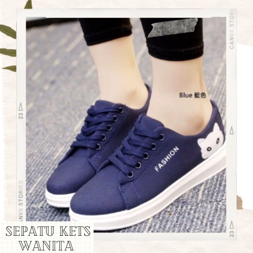 WOWW REAL PICTURE NIH/SEPATU OLAHRGA KETS PUTIH POLOS/SEPATU CEWEK KEKINIAN/WARNA