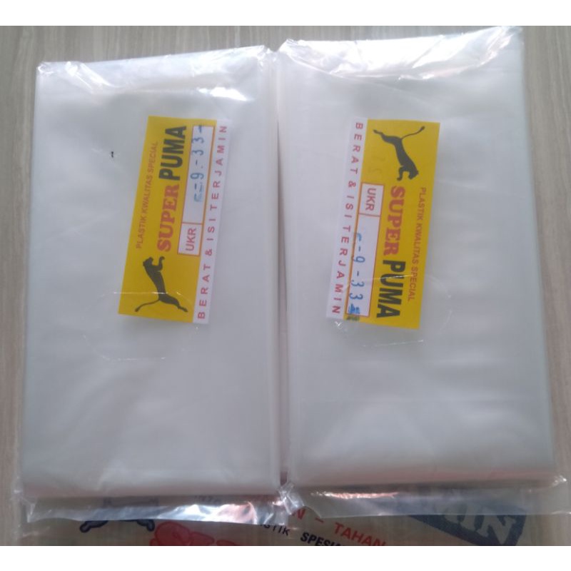 Plastik Es / plastik es batu Panjang PE PUMA 9x33