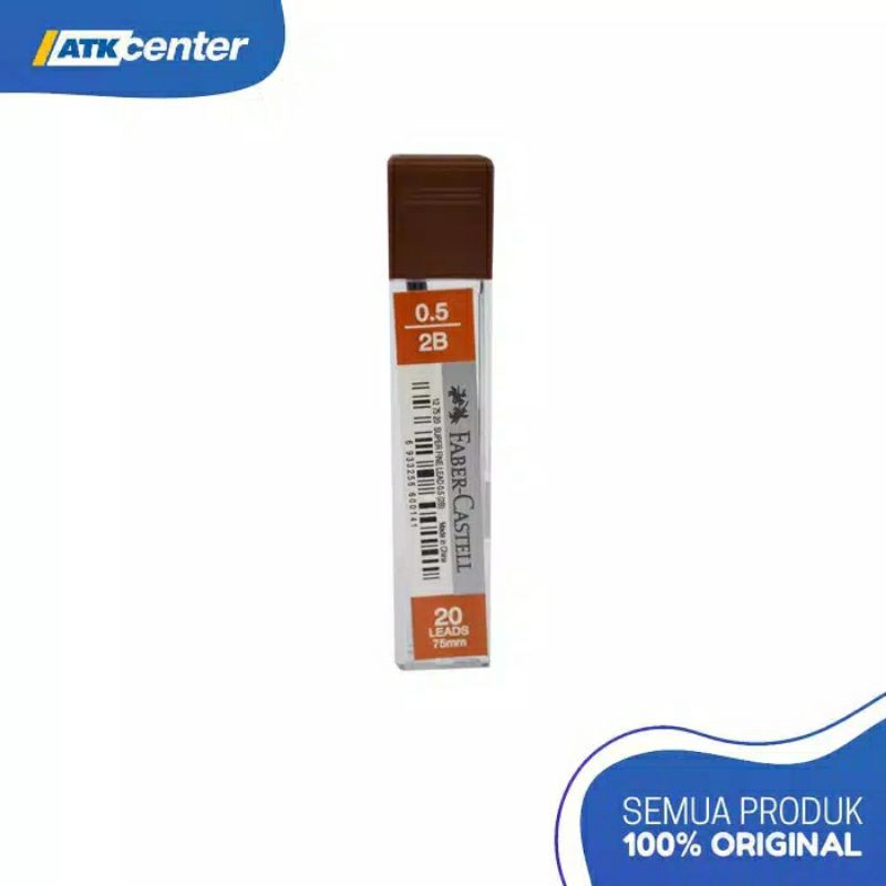 

Fabercastell isi pensil mekanik super fine lead 2B 0.5mm 1Tube SAJA
