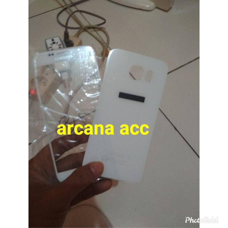 samsung s6 flat G920f backdoor tutup belakang kaca lcd samsung s6 flat