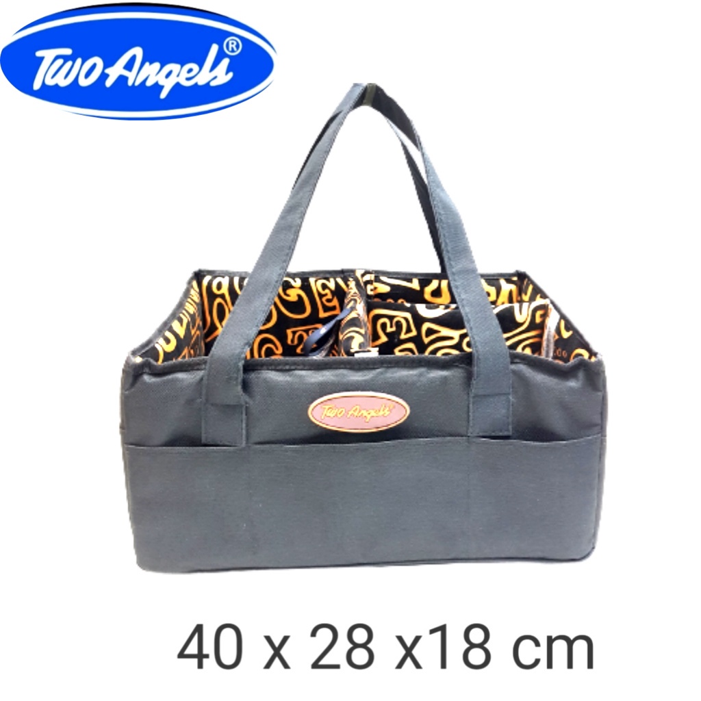 CTT01 Caddy bag two angels / multipurpose bag / tas perlengkapan baby / tas bayi / TAS MULTIGUNA MULTIFUNGSI jkrt