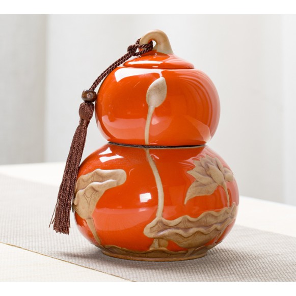 Ceramic Storage Chinese Tea Leaf - Tempat Daun Teh