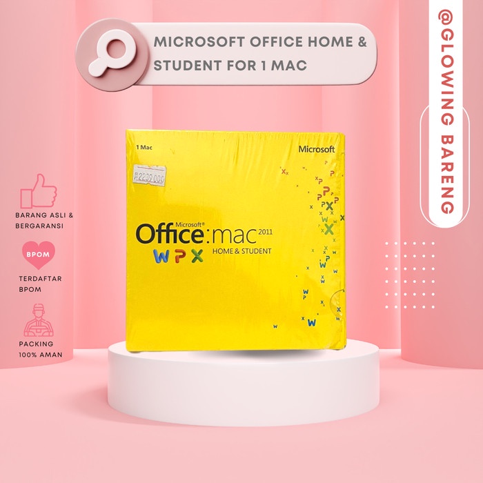 Microsoft Office Home & Student Original BOX For 1 MAC