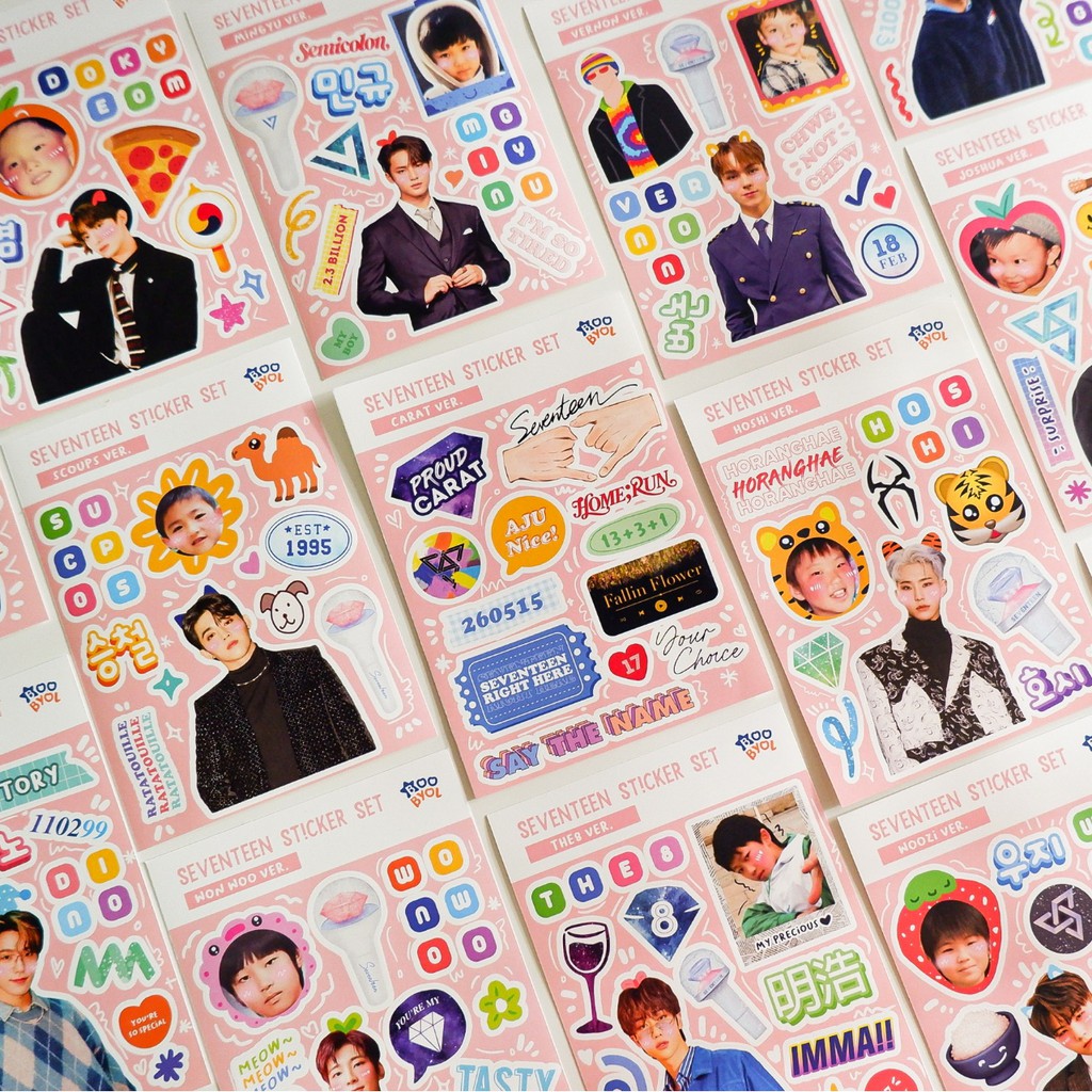 SEVENTEEN STICKER SET