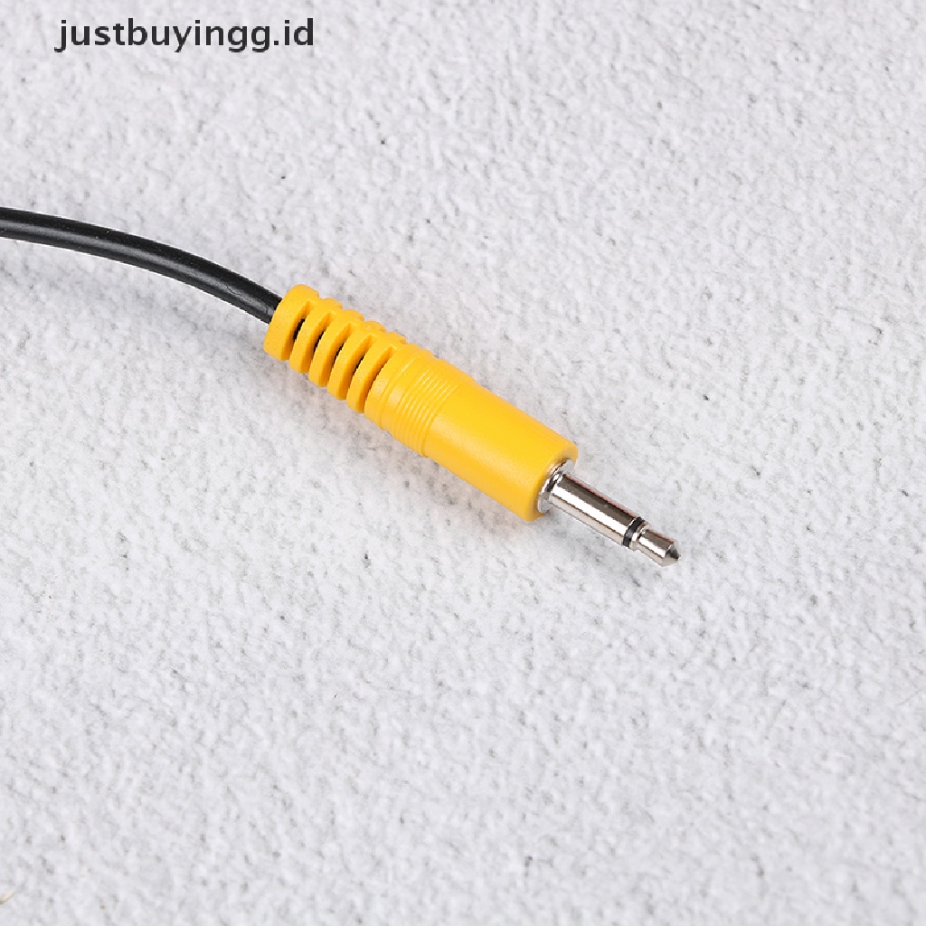 [justbuyingg.id] 3.5mm 1/8&quot; mono male plug to single rca male audio video cable adapter cord 1.5M ID