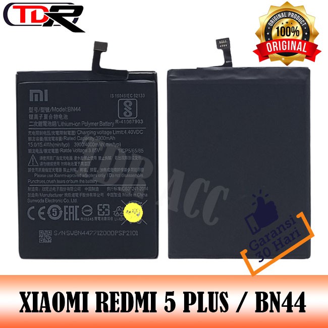 BATRE - BATERAI XIAOMI BN44 REDMI 5 PLUS - BM47 REDMI 4X - BN46 REDMI NOTE 8 REDMI 7 - BN37 REDMI 6 6A ORI 100%