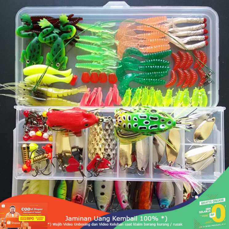 (BISA COD) RVOSTR LIXADA Umpan Pancing Ikan Set Fishing Bait Kit - DWS250-I