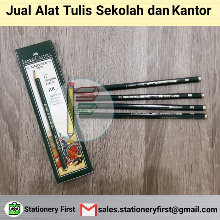 

TULIS-ALAT- PENSIL 2B/ HB FABER CASTELL - 2B FABER -ALAT-TULIS.