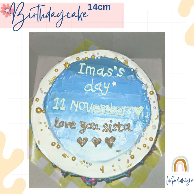 

korean cake | bento cake 14 cm 20 cm | blackforest | kue ulang tahun | kue anniversary free request tulisan