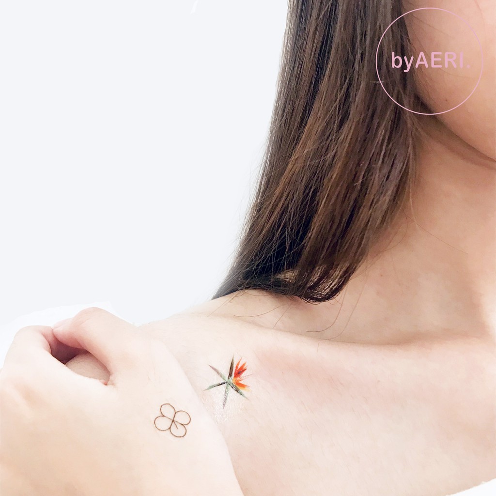 E X O TEMPORARY TATTOO (NON-PERMANEN TATO) KPOP TATTOO