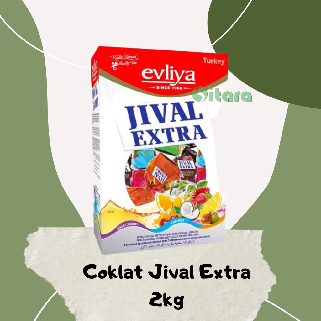 

Coklat Evliya Jival Extra 2kg Coklat Turki Jival Extra Evliya 2kg