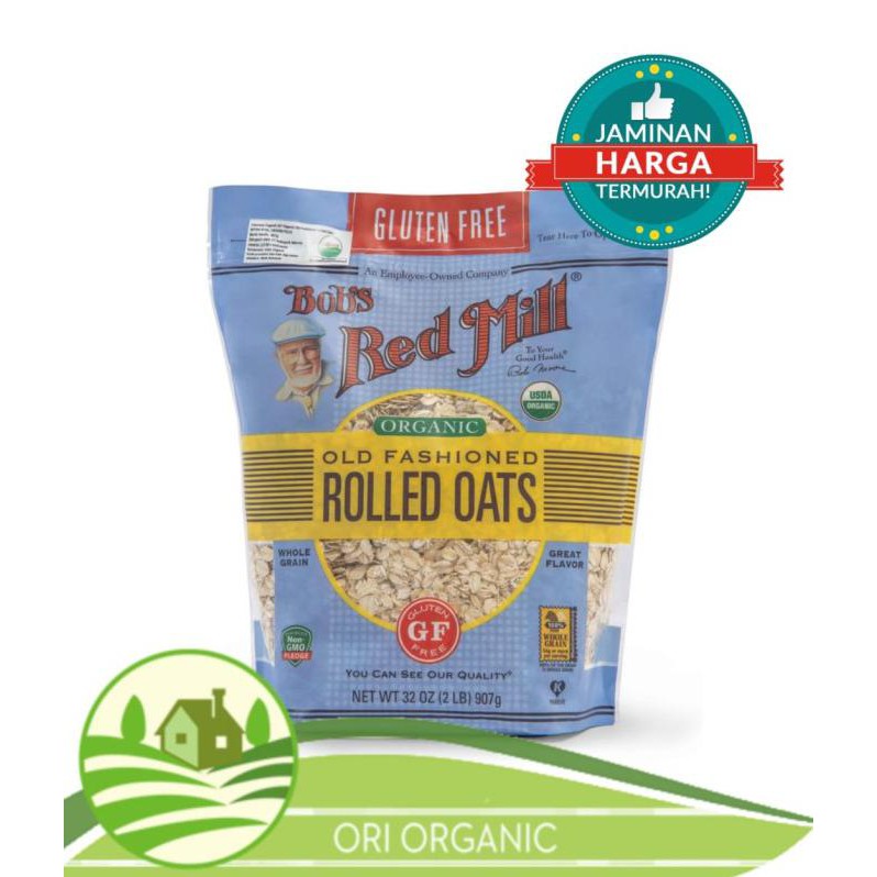 

Promo Bob's Red Mill Gluten Free Organic Old Fashioned Rolled Oat 907 gr