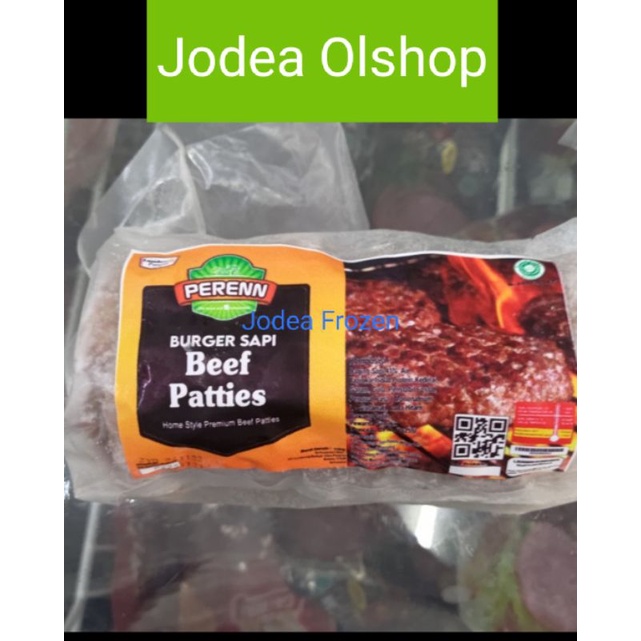 

Burger Sapi Beef Patties Perenn Premium isi 10 550 Gram Murah Halal Sehat