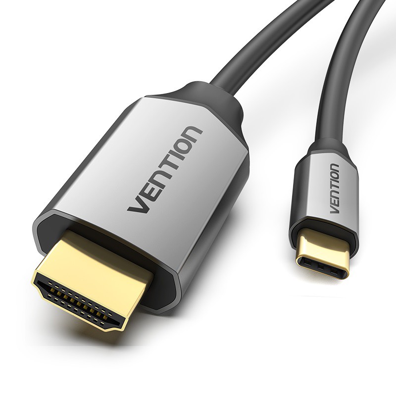 Vention Kabel USB Type C to HDMI Adapter Converter USB-C to HDMI Thunderbolt 3