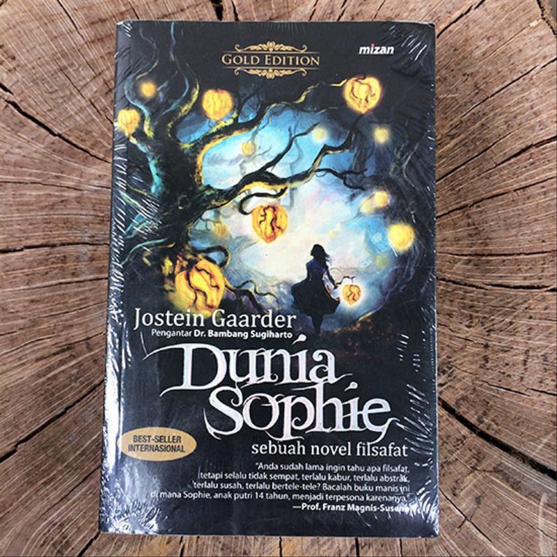 Novel Dunia Sophie gold edition asli original segel