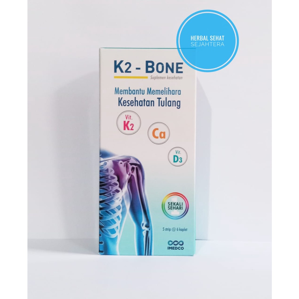 Jual K2 BONE K2Bone / K2 bone Vitamin isi 30 Kapsul Vitamin