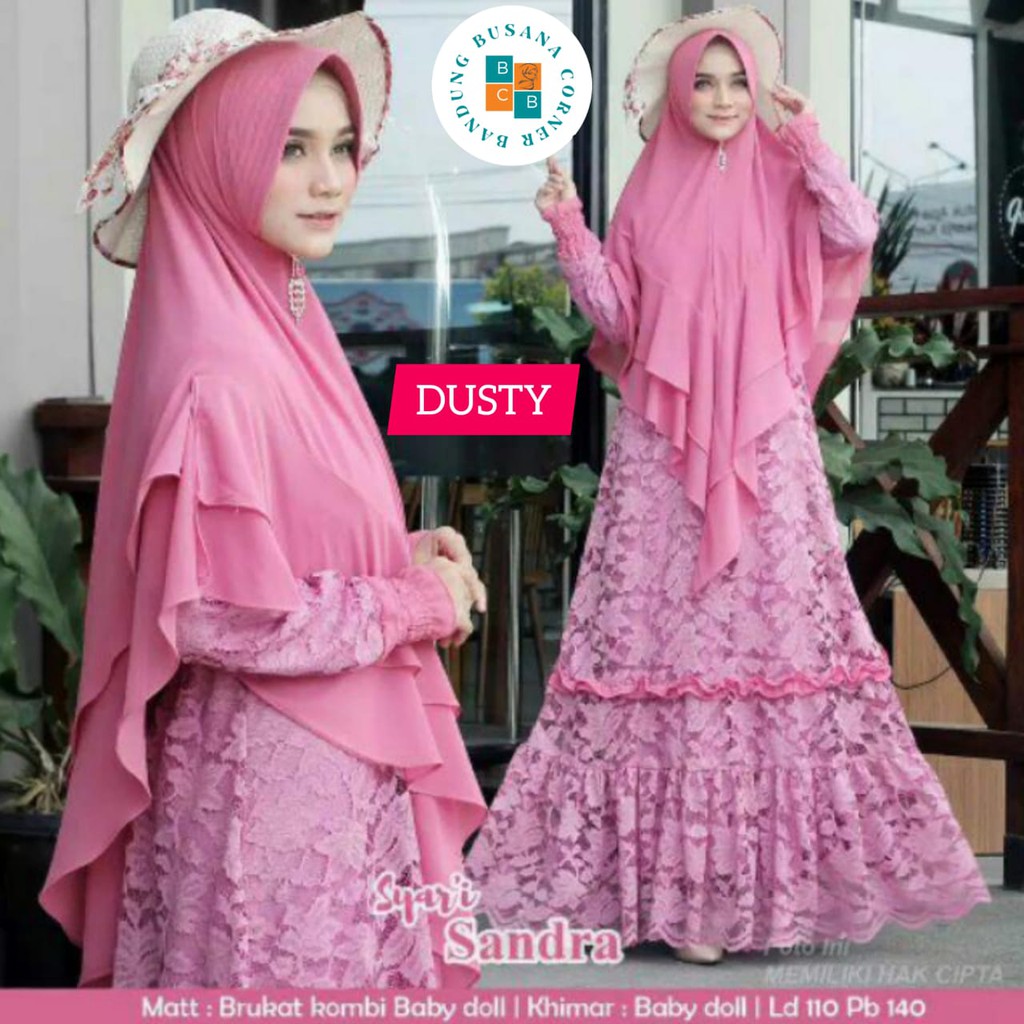 SANDRA SYARI / GAMIS MUSLIM BCB-1