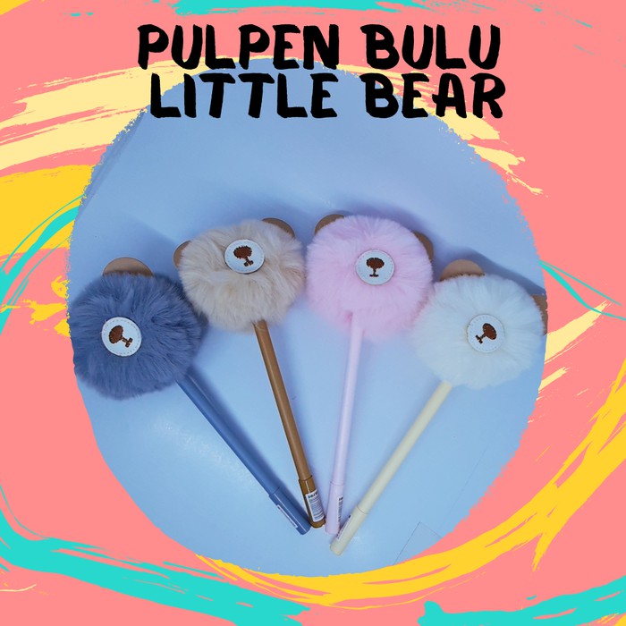 

BallPen Pena Pulpen Bolpoint Karakter Little Bear Harga Grosir ATK