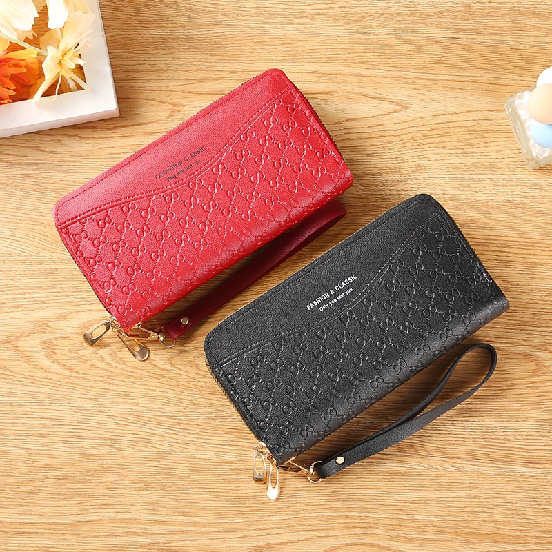 AND COD  DOMPET PANJANG WANITA DOMPET PANJANG WANITA IMPORT KOREA KULIT  ISI BANYAK RUANG Dompet Wanita Panjang Dompet Import Real Pict Dompet Cantik  Dompet Panjang Wanita Import Trendy Murah DOMPET SIMPLE MUDA DIBAWA KEMANA SAJA DOMPET PANJANG D56