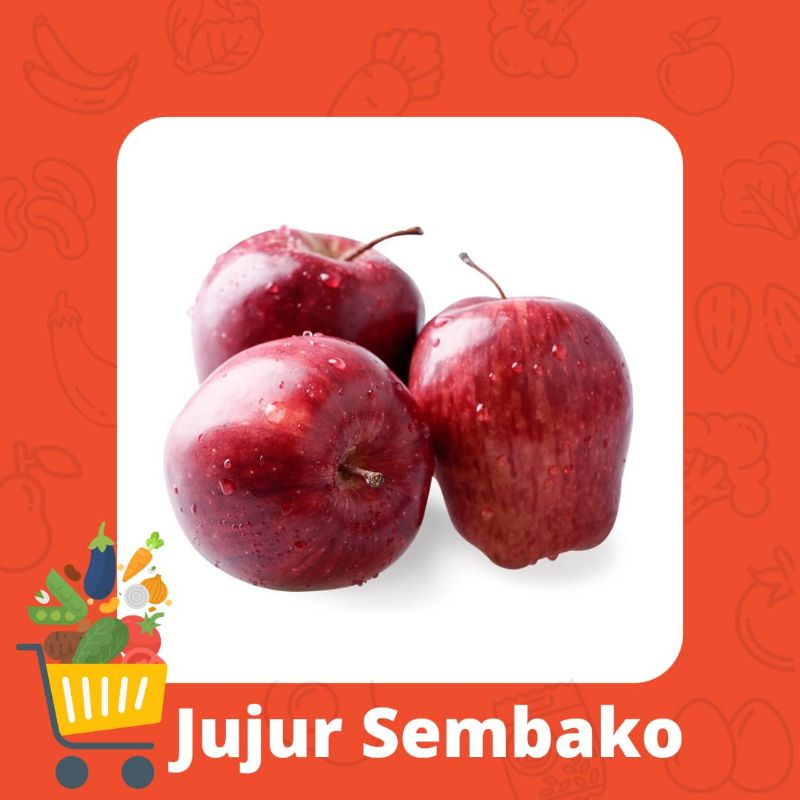 

Buah Apel Merah Segar - 500 GR