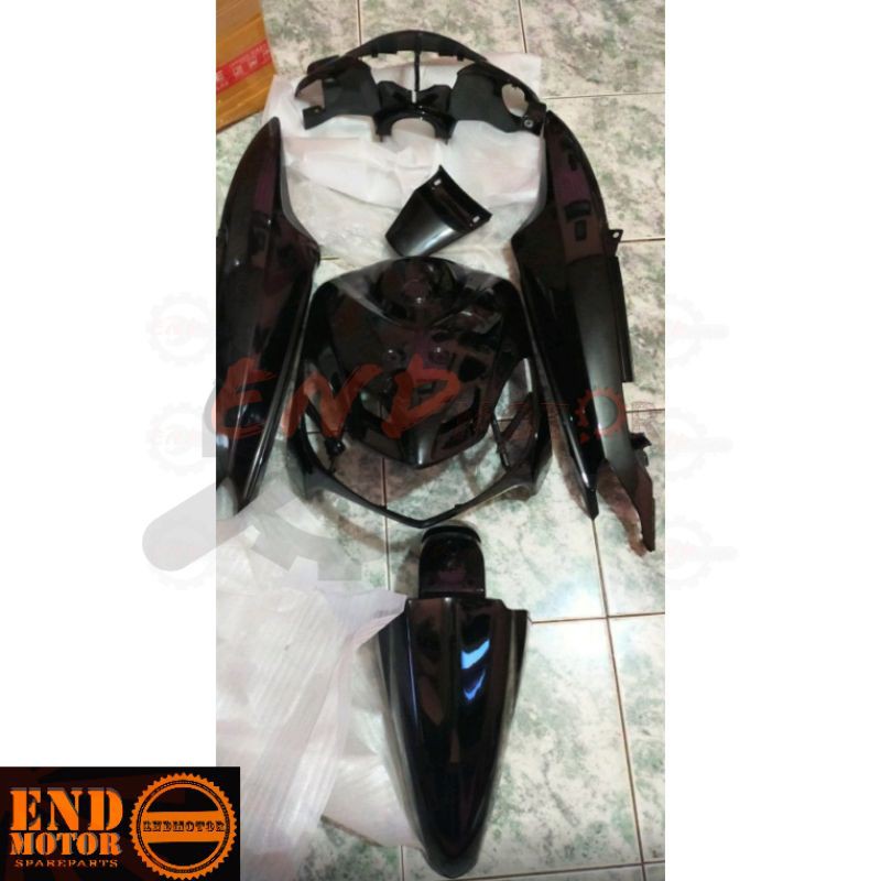 FULL BODY HALUS MIO SMILE / COVER BODY HALUS MIO SMILE - HITAM