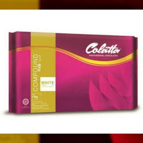

Colatta White Compound / Coklat Blok Putih Masak 1kg / Coklat Batang TERLARIS TERPERCAYA ORIGINAL