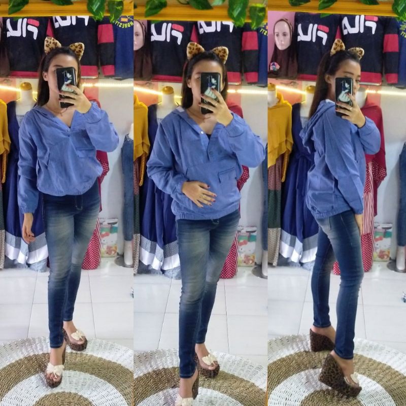 hoodie denim