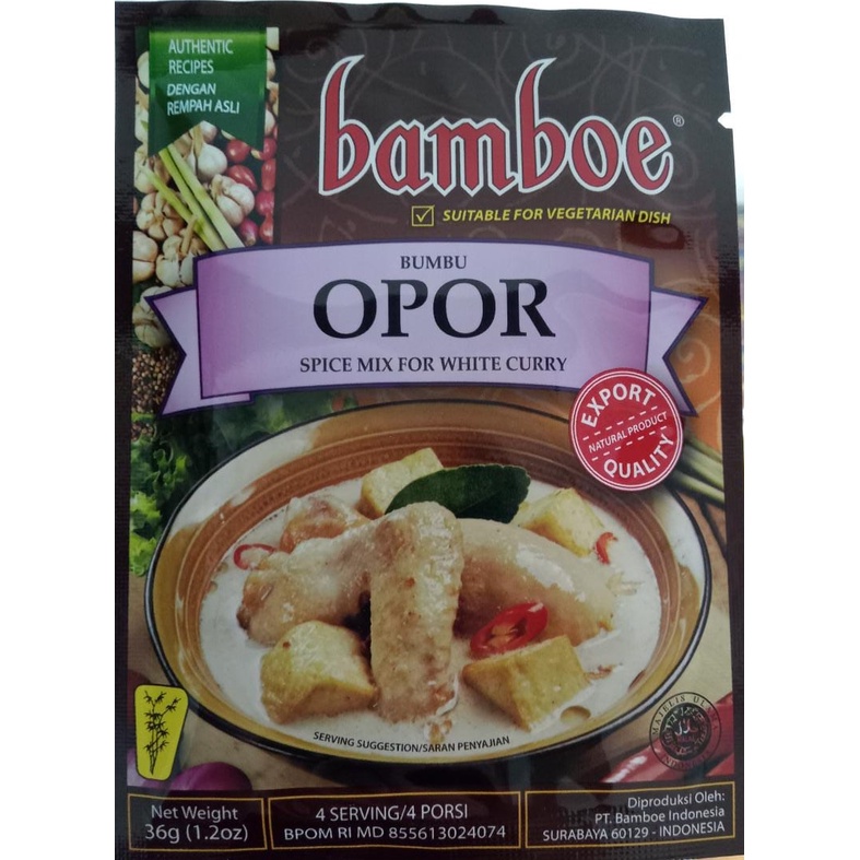 

BAMBOE BUMBU OPOR 36 GR