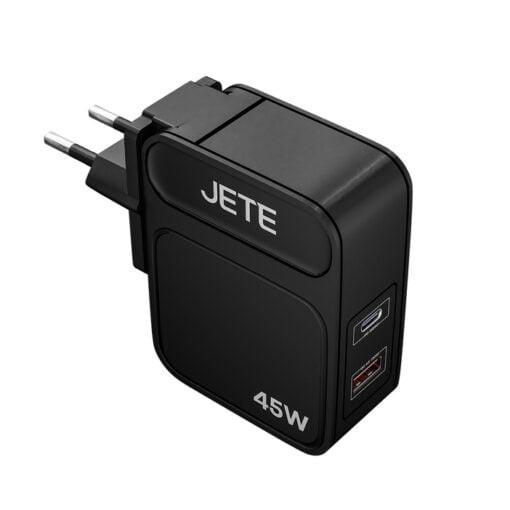 Kepala Charger | Adaptor Hp Fast Charger 45 Watt Power Delivery Quick Charge 3.0 JETE E3  - Garansi 2 Tahun