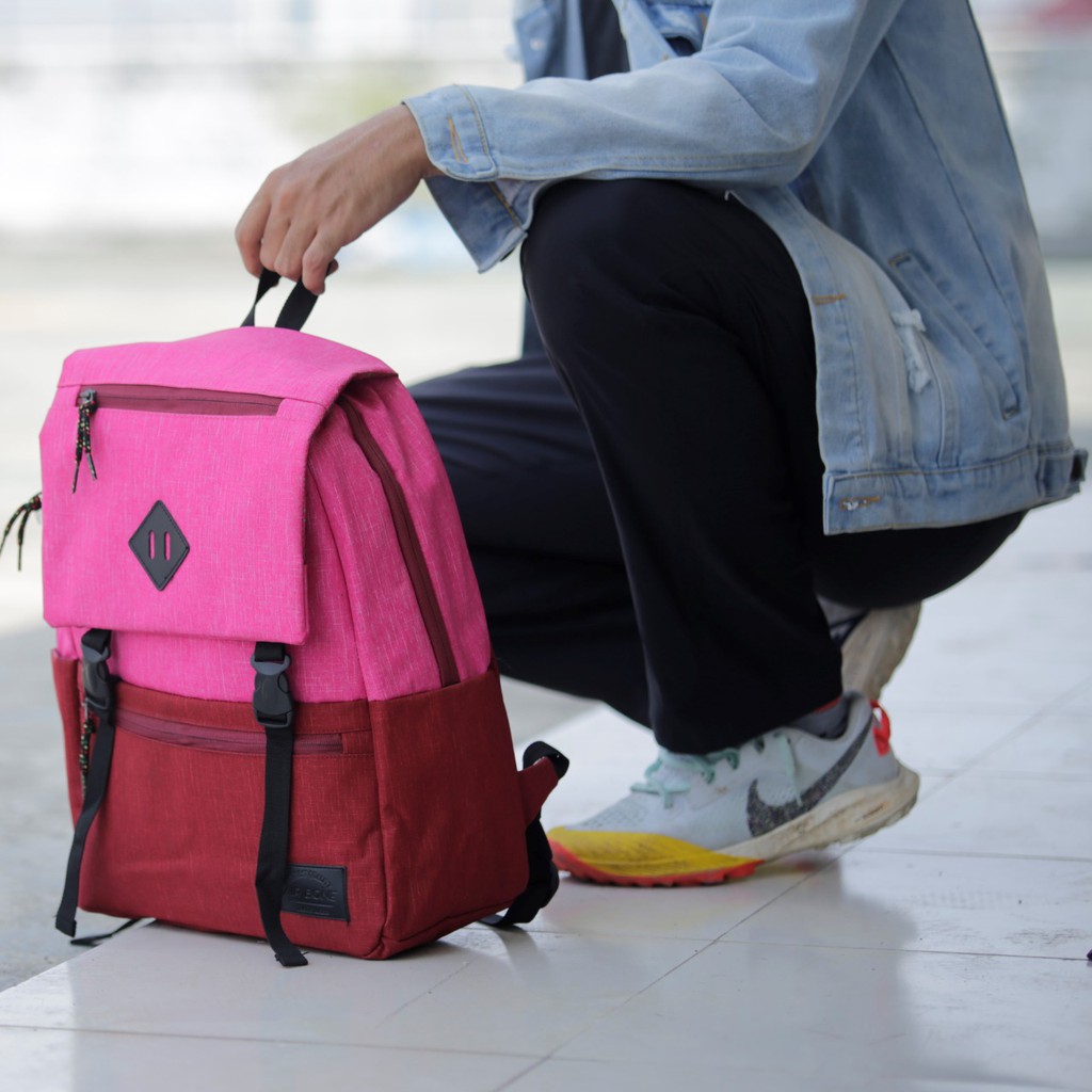 Tas Ransel Backpack Laptop Pria Sekolah Kuliah Outdoor