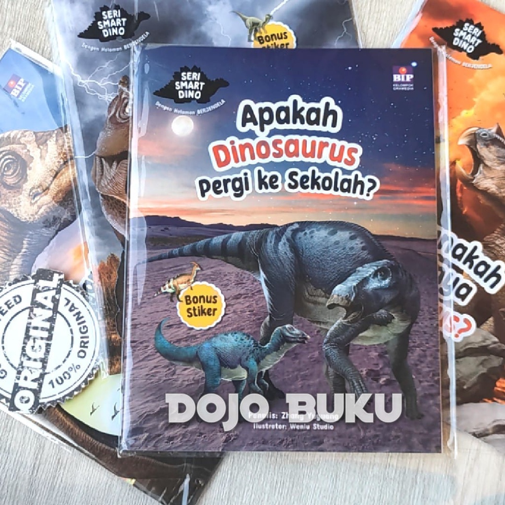 Buku Seri Smart Dino: Apakah Dinosaurus Pergi ke Sekolah? by Zhang Yuguang